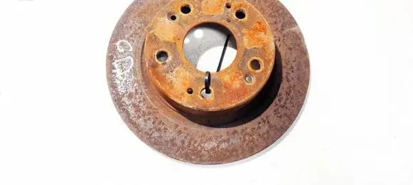 Honda Accord Rear brake disc neventiliuojamas