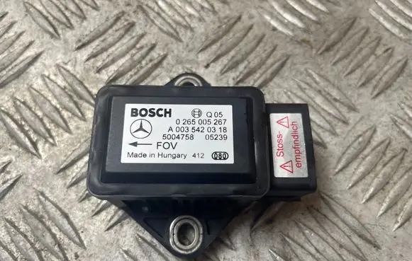 Mercedes-Benz B W245 ESP acceleration yaw rate sensor A0035420318 0265005267 5004758