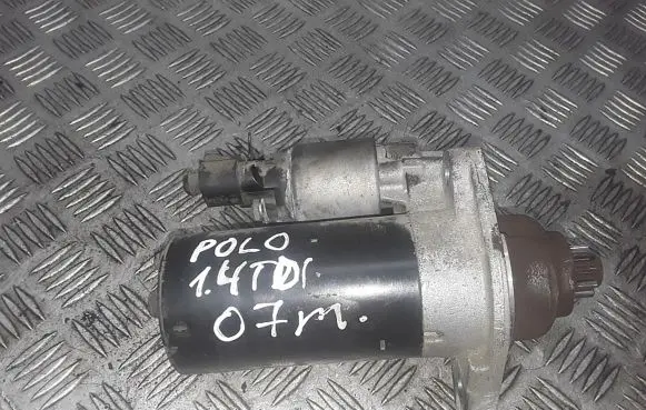 Volkswagen Polo IV 9N3 Starter motor 0001125012