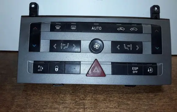 Peugeot 407 Climate control unit 96573322 VP4PUH18C612FE