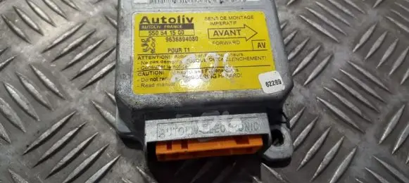 Peugeot 206 Airbag control unit/module 9636894080 550541500