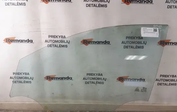 KIA Sorento Front door window glass four-door