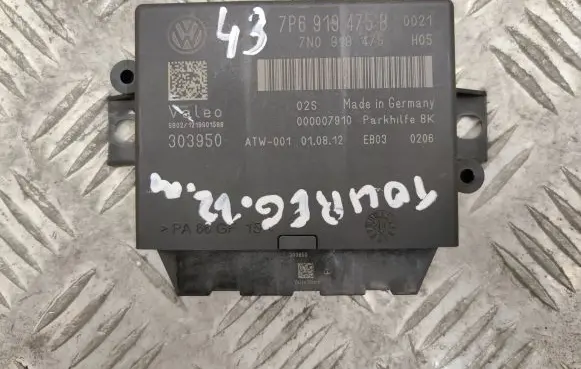 Volkswagen Touareg II Parking PDC control unit/module 7P6919475B