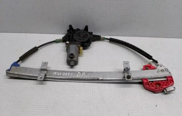 Ford Mondeo MK II Front door window regulator with motor 0130821793 E015001015