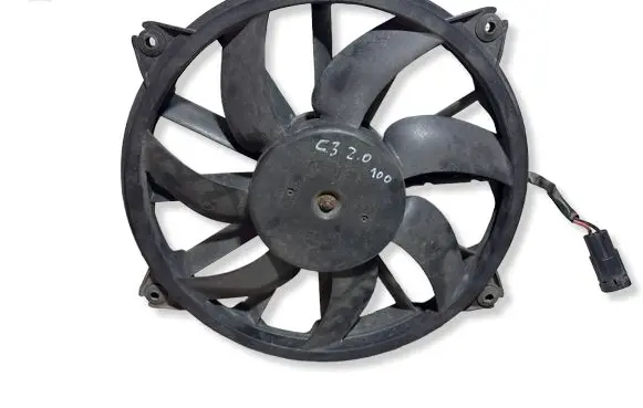 Citroen C4 I Electric radiator cooling fan 9661571480