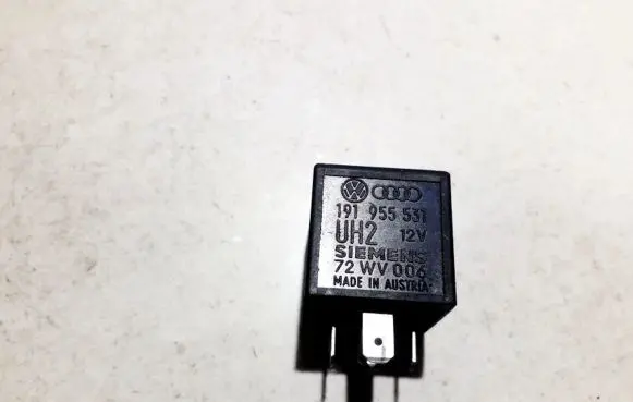 Volkswagen Golf III Other relay 191955531 72wv006