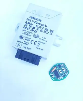 BMW 5 E39 Immobilizer control unit/module 61356905666 05393245 110187