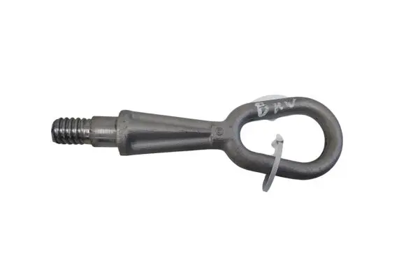 Towing hook eye