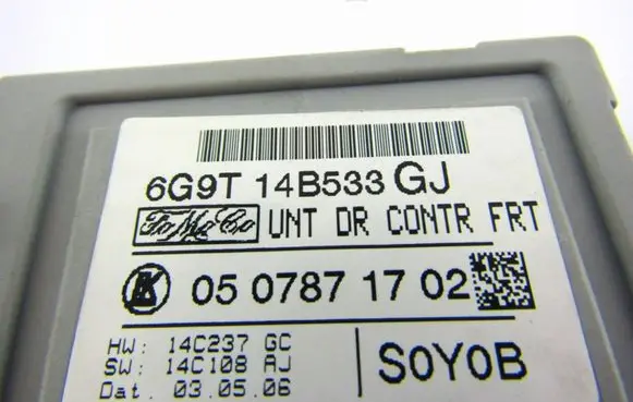 Ford Galaxy Other control units/modules 6G9T