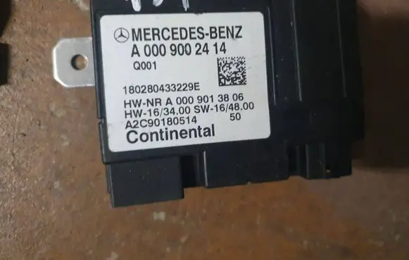Mercedes-Benz C W205 Fuel injection pump control unit/module A0009002414 A0009013806 A2C90180514