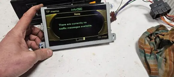 Audi A4 S4 B8 8K Screen/display/small screen 4F0919604 BE9356