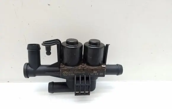 Coolant heater control valve