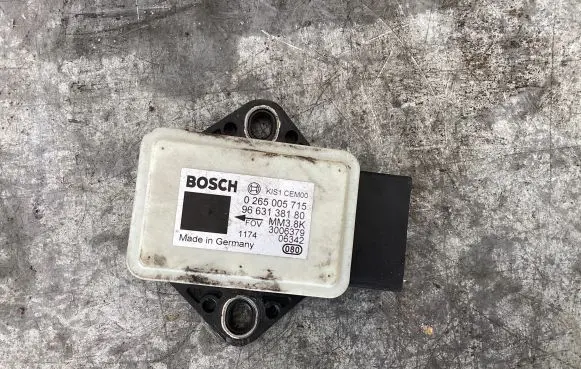 ESP acceleration yaw rate sensor