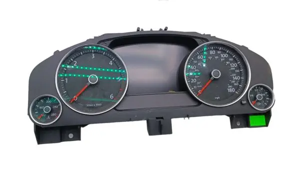 Volkswagen Touareg II Speedometer (instrument cluster) 7P6920980 0263677013