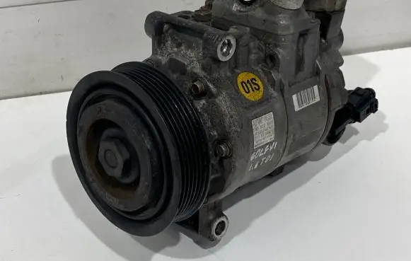 Volkswagen Golf VI Air conditioning (A/C) compressor (pump) 5N0820803F 4471503371 6SEU14C