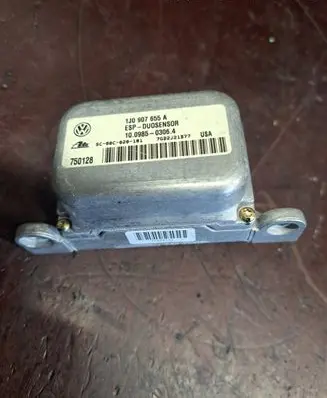 Opel Astra H ESP acceleration yaw rate sensor 1J1907637D 10098004822 1J0907655A