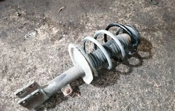Citroen C4 I Front shock absorber with coil spring