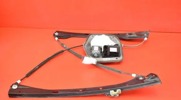 Volkswagen Golf IV Front door window regulator with motor 5M0837461