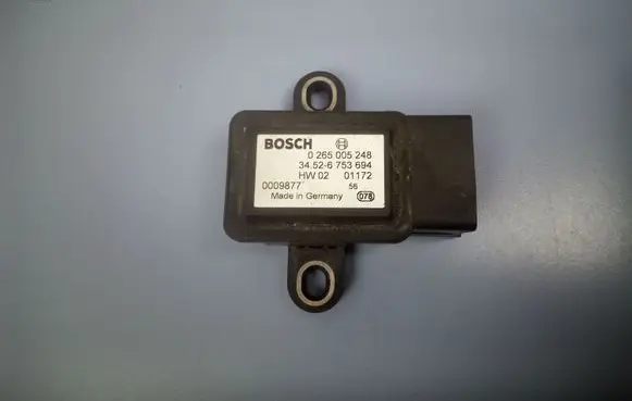 BMW X5 E53 ESP acceleration yaw rate sensor 34526753694 0265005248