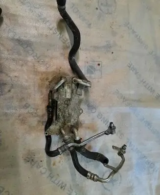 Audi A8 S8 D4 4H Gearbox / Transmission oil cooler 4H0317021H