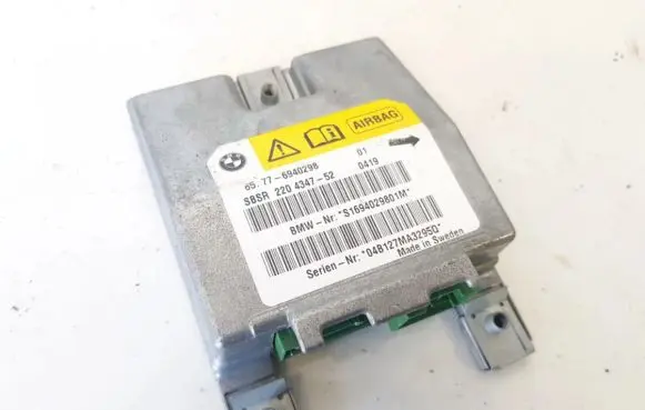 BMW 5 E60 E61 Airbag control unit/module 65776940298 2204347-52