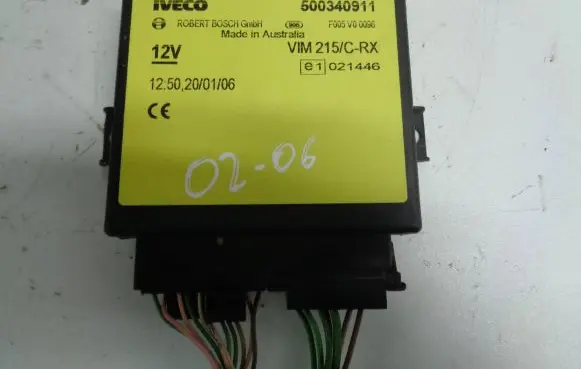 Fiat Iveco Daily Other control units/modules 500340911 F005V00096