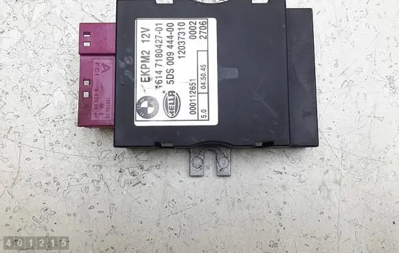 Fuel injection pump control unit/module
