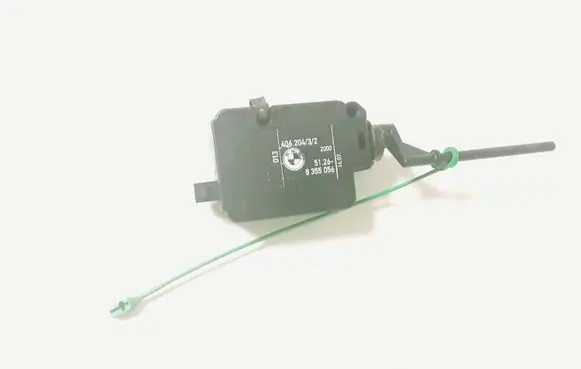 Fuel tank cap lock motor