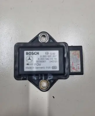 Mercedes-Benz E W211 ESP acceleration yaw rate sensor 0265005267 0030061 A0035420318