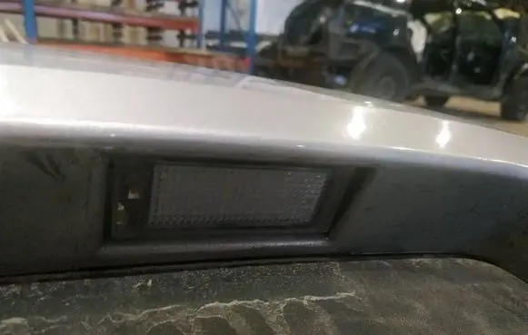 Renault Megane III Number plate light 