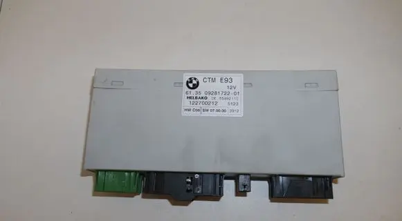 BMW M3 e92 Convertible roof control unit 9281722