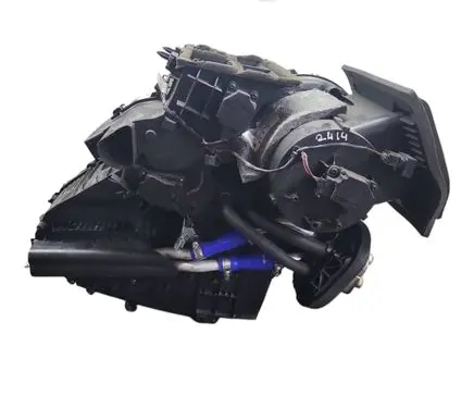 Interior heater climate box assembly