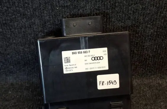 Audi A6 S6 C7 4G Voltage converter/converter module 8K0959663F