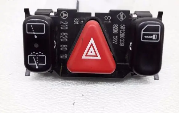 Mercedes-Benz E W210 Hazard light switch A2108208010