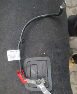 Volkswagen Golf VII Negative earth cable (battery) AUDI1S0971228B