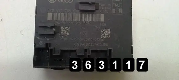 Audi Q3 8U Engine control unit/module duru 8x0959795c