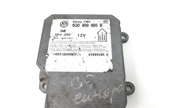 Volkswagen PASSAT B5 Airbag control unit/module 6Q0909605B 5WK42869