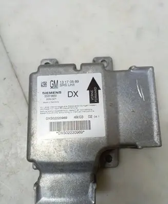Opel Vectra C Airbag control unit/module 13170589 330518650