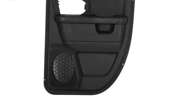 Rear door card panel trim