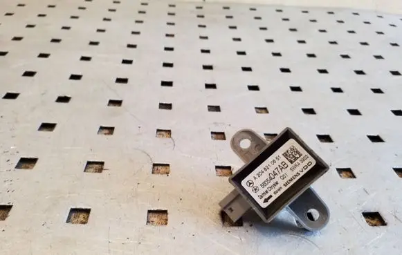 Airbag deployment crash/impact sensor