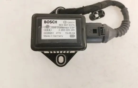 Skoda Superb B5 (3U) ESP acceleration yaw rate sensor 8E0907637A 0265005245