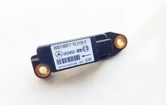 Airbag deployment crash/impact sensor