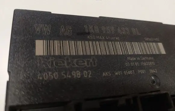 Volkswagen Touran I Comfort/convenience module 1K0959433BL 4050549802