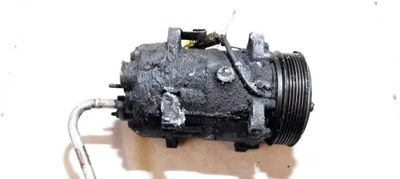 Peugeot 607 Air conditioning (A/C) compressor (pump) 9640878780 027950042