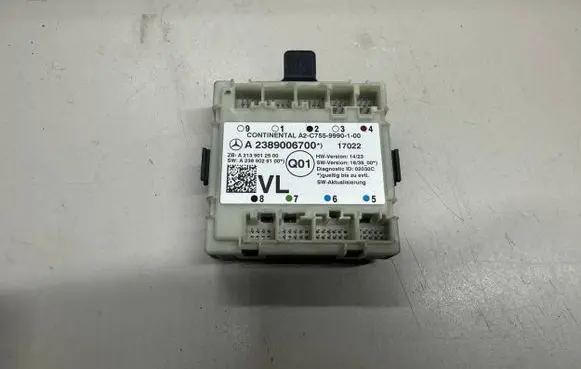 Mercedes-Benz E W238 Door control unit/module A2389006700 A2139012500 A2389026100
