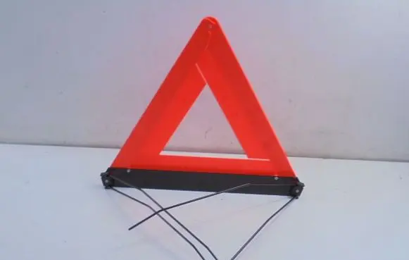 Mazda 2 Emergency warning sign 