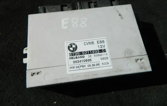 BMW 1 E82 E88 Sunroof control unit/module 9211493