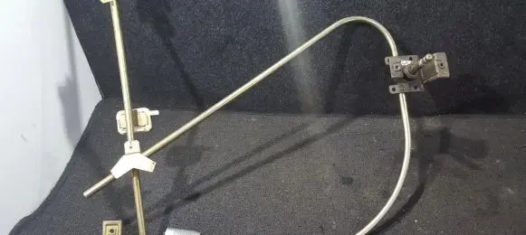 Front door window regulator with motor