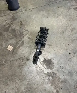 KIA Sportage Front shock absorber with coil spring