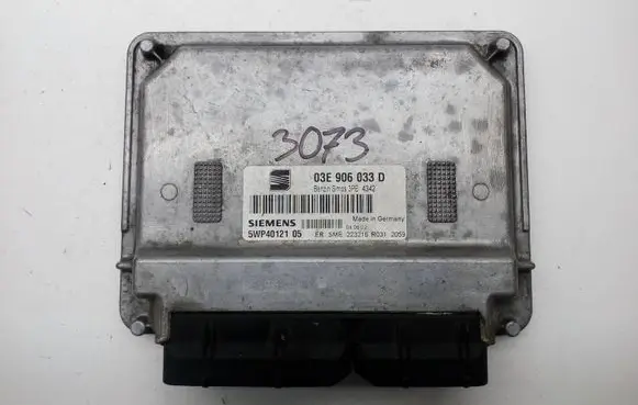 Seat Ibiza III (6L) Engine control unit/module 03E906033D 5WP4012105